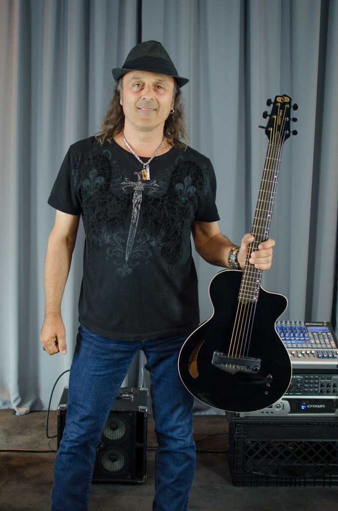 Anthony Terrezza posing with the Atlantis HexFX