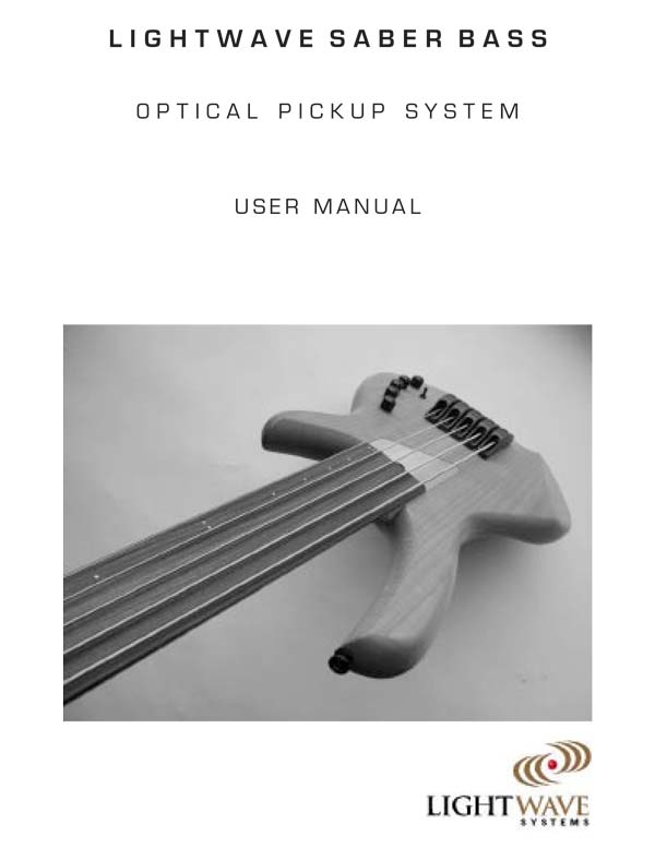 willcox-guitars-lightwave-systems-saber-user-manual-1