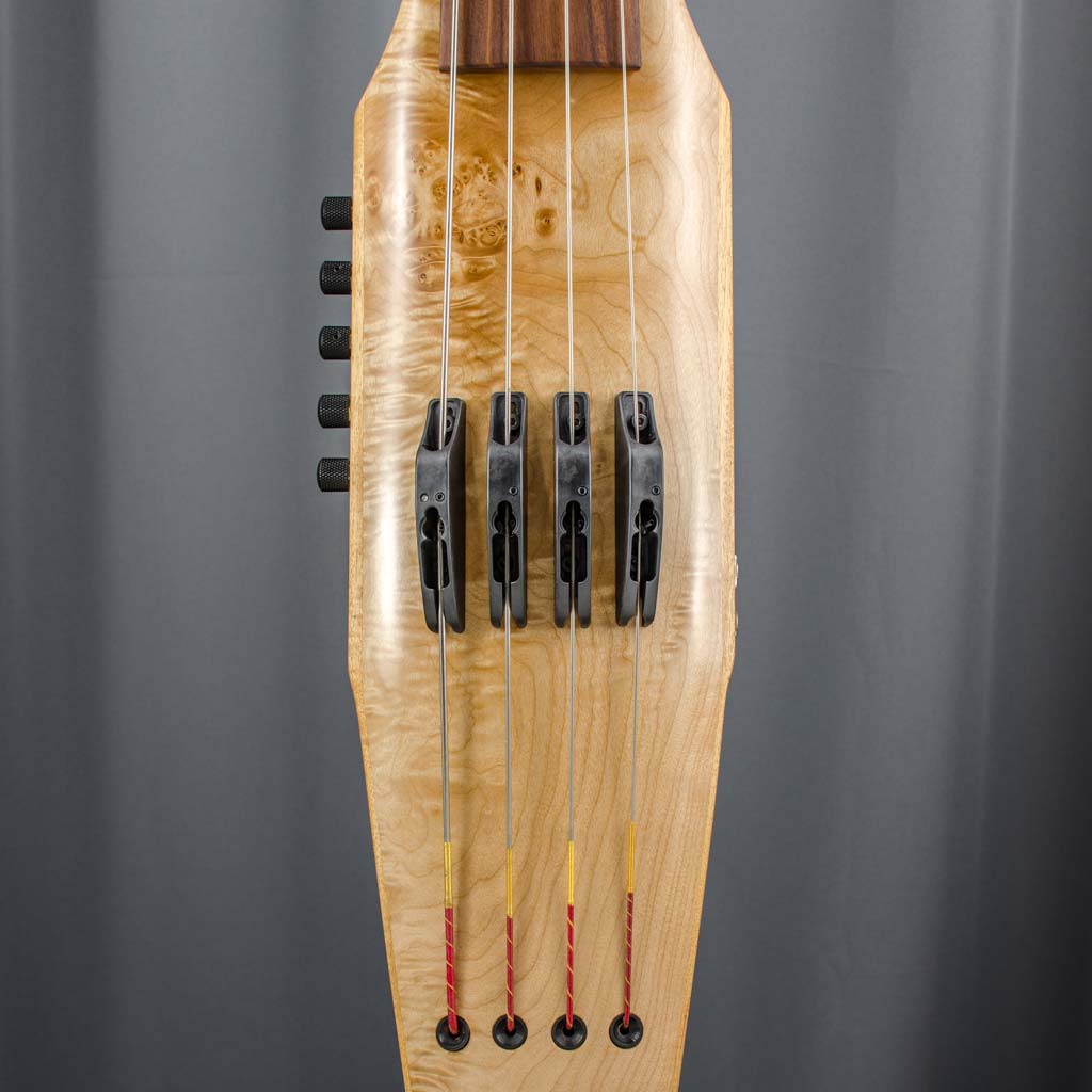 Stylus Electric Upright Bass Body Detail