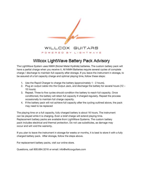 willcox-guitars-lightwave-systems-limited-3-year-warranty-1